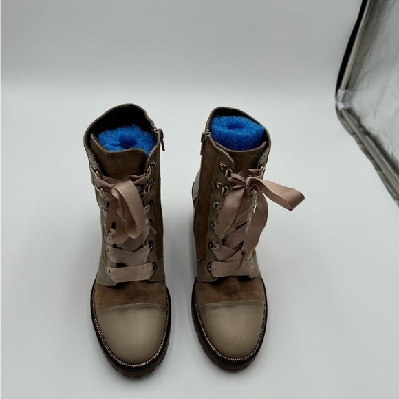 Softwaves Sahara Leather Tie Boot - Picture 9 of 10